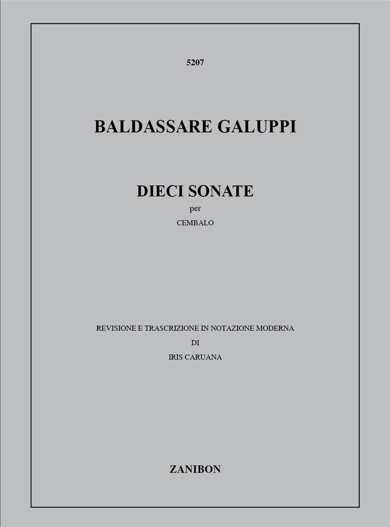 Dieci Sonate (8 Sonate E 2 Divertimenti)
